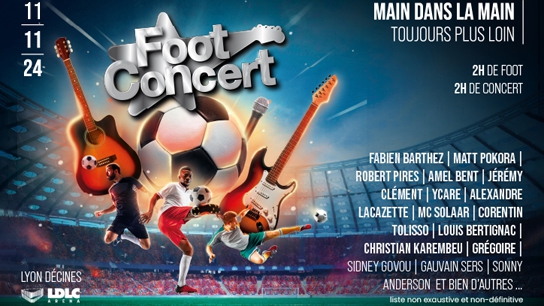 Foot-concert : Prévente