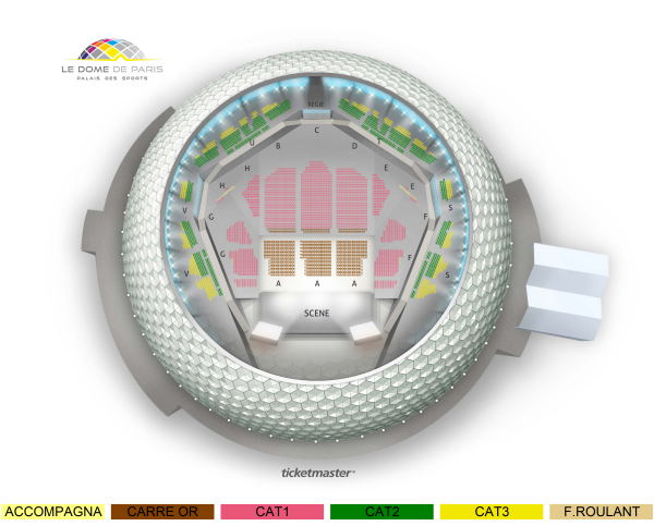 One Night Of Queen - Dome De Paris - Palais Des Sports le 5 oct. 2022