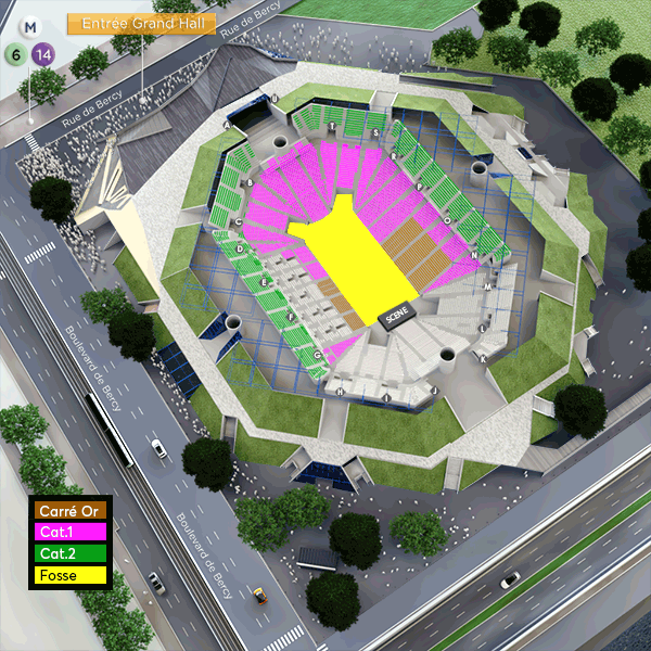 Josman - Accor Arena le 24 févr. 2024