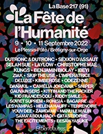 Réservez les meilleures places pour Fete De L'humanite - Forfait 3 Jours - Base Aerienne 217 - Bretigny Sur Orge - Du 08 septembre 2022 au 11 septembre 2022