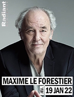 Réservez les meilleures places pour Maxime Le Forestier - Radiant - Bellevue - Du 18 janvier 2023 au 19 janvier 2023