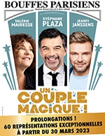 Réservez les meilleures places pour Un Couple Magique - Theatre Des Bouffes Parisiens - Du 6 mai 2023 au 25 juin 2023