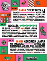 Réservez les meilleures places pour Lollapalooza Paris - Pass 3 Jours - Hippodrome Parislongchamp - Du 21 juillet 2023 au 23 juillet 2023