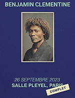 Réservez les meilleures places pour Benjamin Clementine - Salle Pleyel - Le 26 septembre 2023