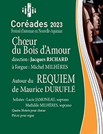 Book the best tickets for Choeur Du Bois D'amour - Eglise Sainte Radegonde -  September 28, 2023