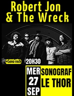 Book the best tickets for Robert Jon & The Wreck - Le Sonograf' -  September 27, 2023