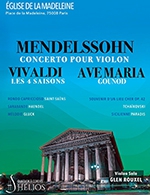 Book the best tickets for Les 4 Saisons De Vivaldi, Ave Maria - Eglise De La Madeleine - From February 17, 2024 to April 6, 2024