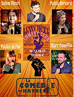 Book the best tickets for Lenny Bruce Comedy Club - Comedie Du Havre - From October 12, 2023 to October 15, 2023