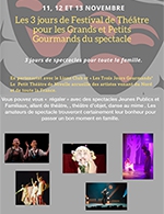 Book the best tickets for Les Trois Jours De Festival De Theatre - Le Petit Theatre De Nivelle - From November 10, 2023 to November 12, 2023