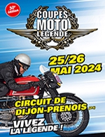 Book the best tickets for Les Coupes Moto Légende - Circuit Dijon-prenois - From May 25, 2024 to May 26, 2024