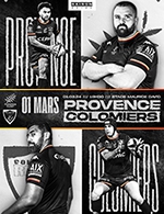 Book the best tickets for Provence Rugby / Colomiers - Stade Maurice David - Aix En Provence -  March 1, 2024