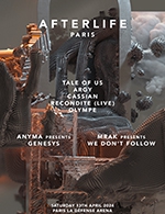 Book the best tickets for Afterlife - Paris La Defense Arena -  April 13, 2024
