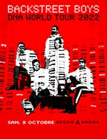 Réservez les meilleures places pour Backstreet Boys - Accor Arena - Du 07 octobre 2022 au 08 octobre 2022