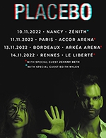 Réservez les meilleures places pour Placebo - Arkea Arena - Du 12 novembre 2022 au 13 novembre 2022