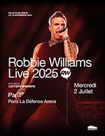 Réservez les meilleures places pour Robbie Williams - Accor Arena - Du 19 mars 2023 au 20 mars 2023 Réservez les meilleures places pour Robbie Williams - Accor Arena - Du 19 mars 2023 au 20 mars 2023