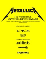 Réservez les meilleures places pour Pack Vip 1 Jour Metallica - Stade De France - Le 17 mai 2023